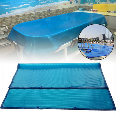 Κάλυμμα πισίνας Προστασία από υπεριώδη ακτινοβολία Ηλιακό κάλυμμα πισίνας με ακρυλικό καπάκι πισίνας με φυσαλίδες θερμομονωτική μεμβράνη
