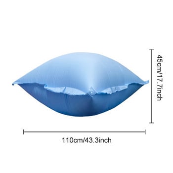 Зимна възглавница за басейн Надуваема въздушна възглавница Защитно покритие за надземни плувни басейни