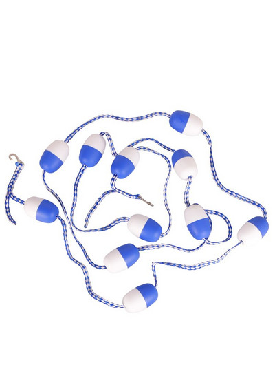 Γραμμή διαχωρισμού ασφαλείας πισίνας 18 ποδιών με σημαδούρα Σχοινί γραμμής λωρίδας πισίνας Swimming pool Lane Line Divide Pool Lane Line Rope