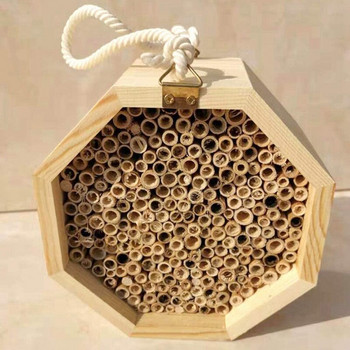 ГОРЕЩА РАЗПРОДАЖБА Дървена кутия за пчеларство Queen Bee Nest Box Creative Bee Nest