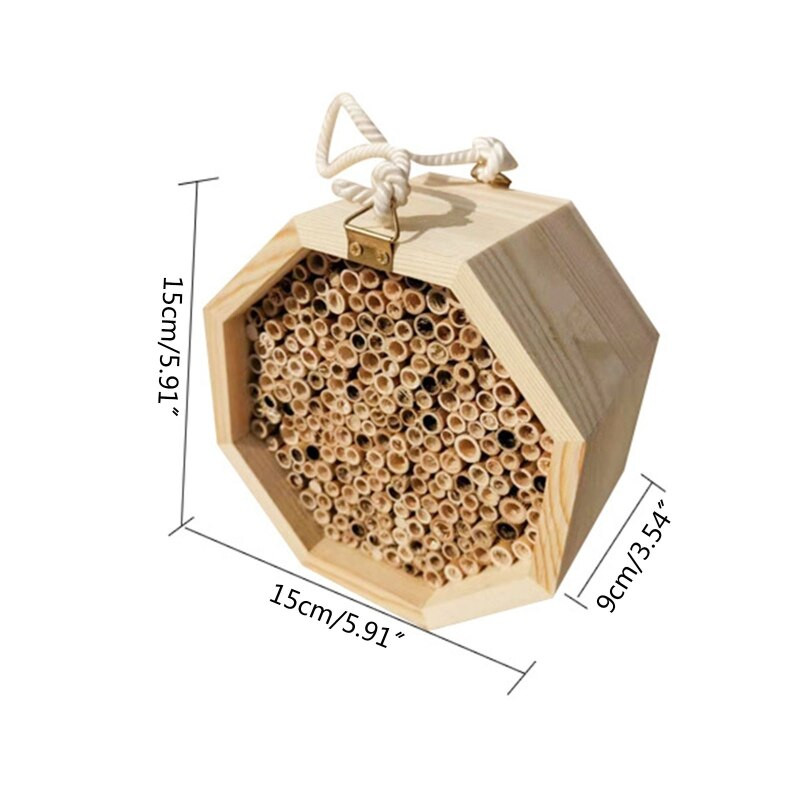 Včelárska boxová krabica, kombinovaná krabica na párenie včelej kráľovnej, kreatívny včelí úľ, ručne vyrobený včelí úľ z prírodného bambusu.