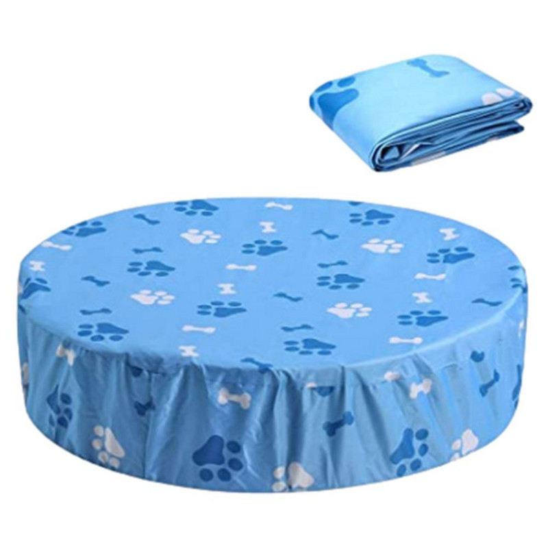 Kryt bazéna, vonkajší skladací chránič bazéna, chránič vane na kúpanie, mačacia labka, vodotesný okrúhly kryt bazéna, solárna plachta