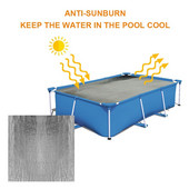 Vodotesný kryt na hojdacie kreslo, kryt na hojdacie kreslo, látka Xford, ochranný pred slnkom, dvojité sedadlo, kryt na hojdačku, nábytok, príslušenstvo a príslušenstvo...