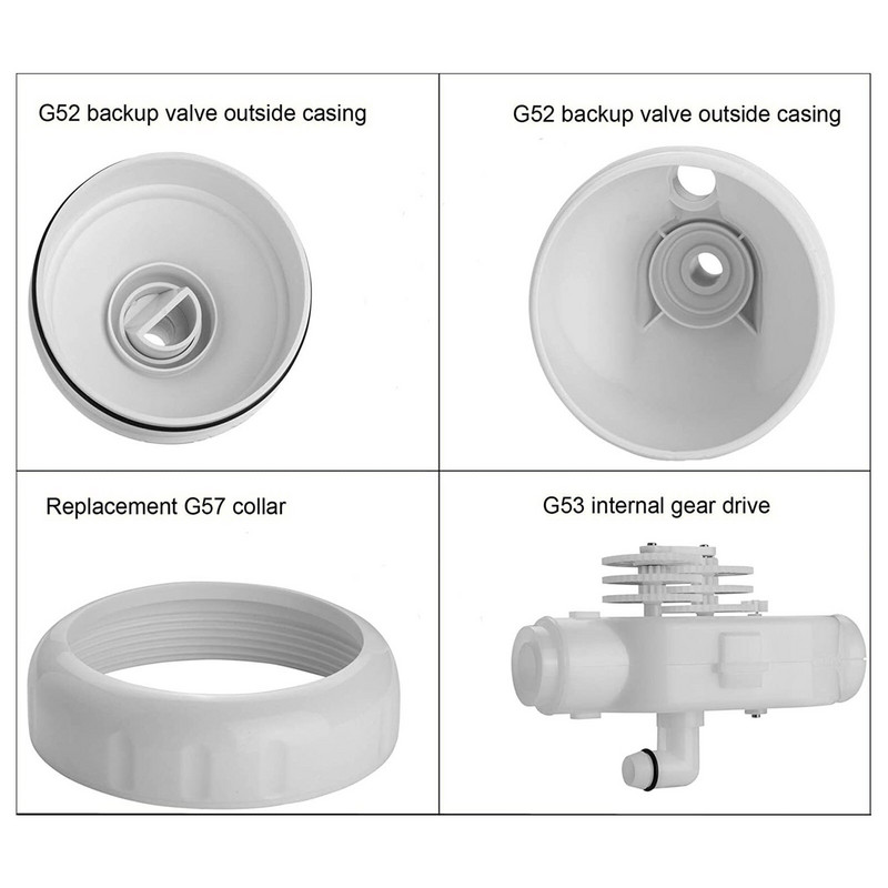 Vylepšený náhradný záložný ventil G52 Polaris pre diely čističa bazénov Polaris, kompatibilný s rekonštrukciou Polaris 280 380 180 3900