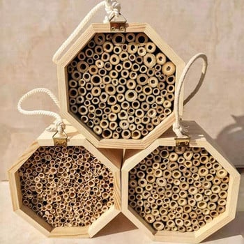 Дървена кутия за пчеларство Queen Bee Nest Box Creative Bee Nest