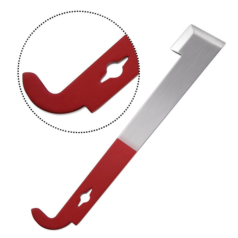 2 kusy z nehrdzavejúcej ocele, nástroj na včelí úľ, J-háček, zdvíhač a škrabka na rámy pre včelárov