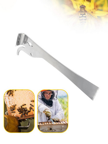 Мултифункционални инструменти за пчели Тип палец от неръждаема стомана Bee Honey Knife Bee Hive Scraper Пчеларство Bee Scraper Cut Dropshipping
