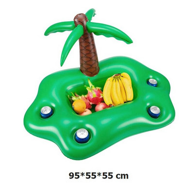 Letný novorodenecký plavecký kruh Nafukovací bazénový plavák Pivný chladič na pivo Barový tácok Plážový plavecký kruh Rainbow Cloud