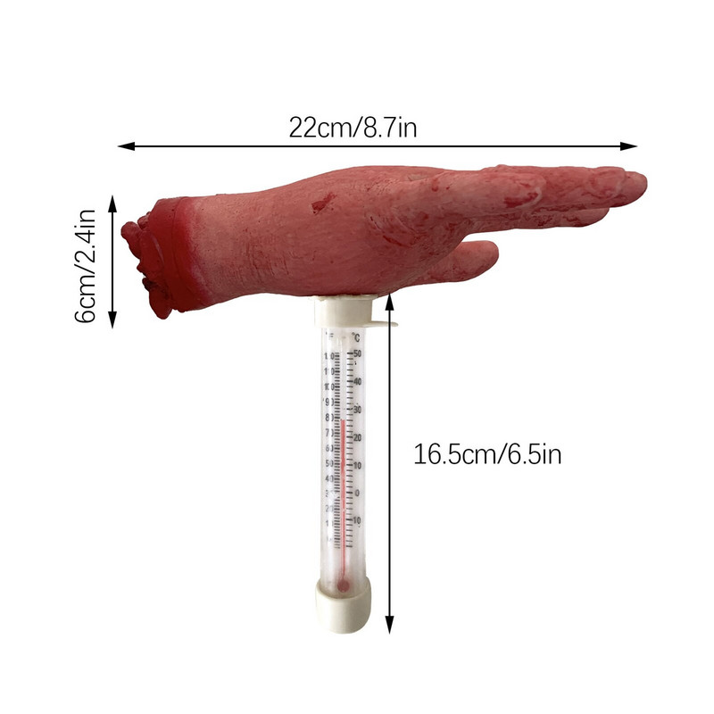 Plávajúci bazénový teplomer v tvare žaby, teplomer na teplotu vody, ľahko použiteľný pre bazény, vírivky, horúcu vodu