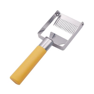 Nastaviteľná plastová rukoväť s dvojitou hlavičkou z nehrdzavejúcej ocele, odviečkovacia vidlička na včelí úľ, škrabka na lopatu, vidlička na med, včelárske nástroje