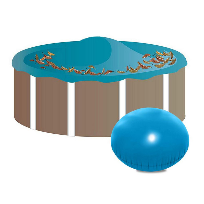 4Ft žieminė baseino pagalvė žiemojanti oro pagalvė virš žemės baseinui Patvari PVC plaukiojanti SPA apvali sūkurinė vonia