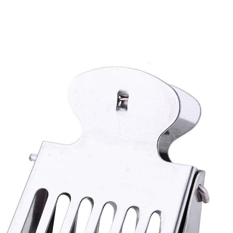 5 ks nerezových klipov na chytanie včelích kráľovien, nástroj na chytanie kráľovien do klietky, včelárske vybavenie (5)