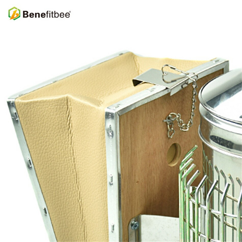 Včelársky dymník Benefitbee, včelí dym na včelí úľ, včelárske nástroje, intenzívny štít na včelárstvo, materiál z nehrdzavejúcej ocele.