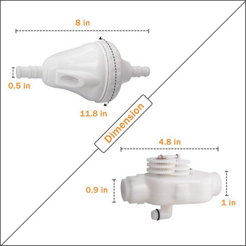 Pool Cleaner Резервен клапан Pool Sweeping Reverse Valve For Vacuum Swimming Pool Cleaning Robot For Zodiac Polaris