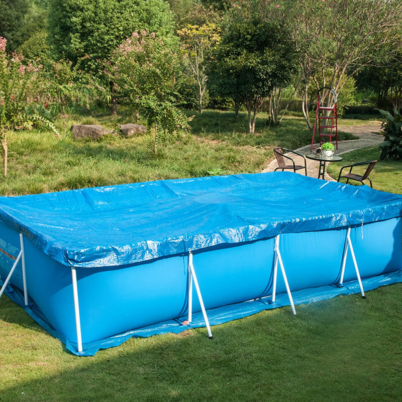 Solárny kryt bazéna, solárne kryty bazénov, solárne ohrievače bazénov pre zapustené bazény, rodinná záhrada, vodotesný kryt proti prachu