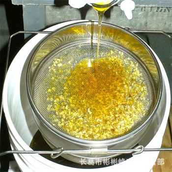 Ανασυρόμενη μελισσοκομική συσκευή αμερικανικού φίλτρου διπλής στρώσης από ανοξείδωτο χάλυβα