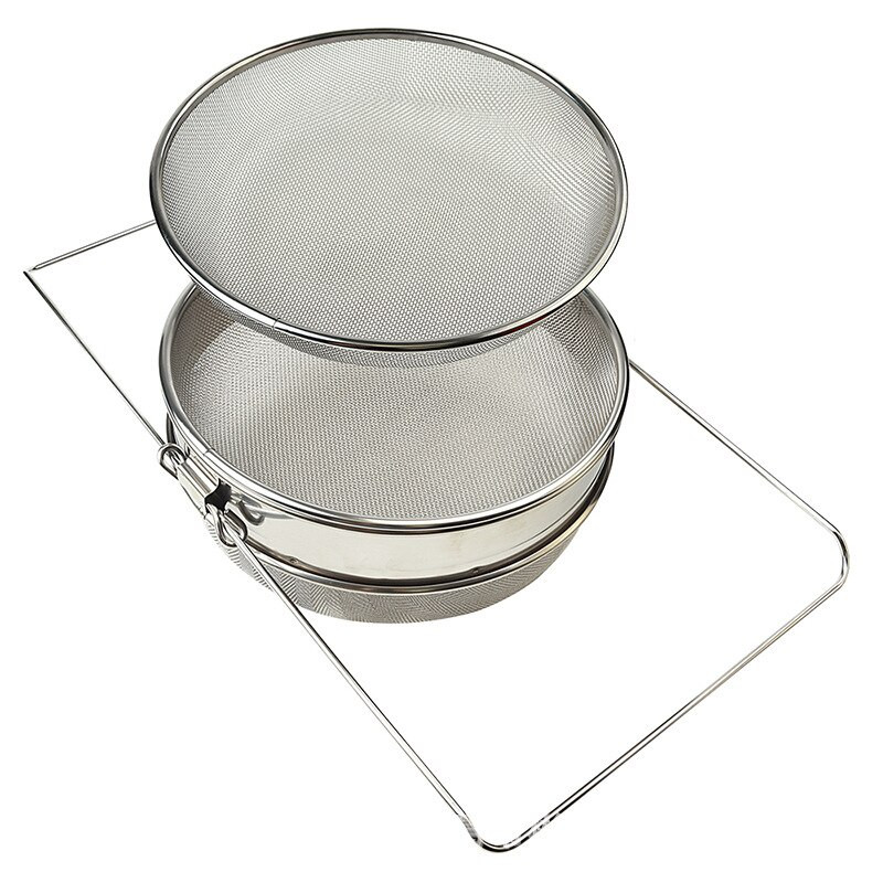 Americký dvojvrstvový filtračný filter z nehrdzavejúcej ocele, zasúvateľný včelársky spotrebič