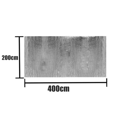Obdĺžnikový/okrúhly bazén, prachotesný kryt na ochranu tepla, tepelná izolácia, kryt bazéna, tepelná izolačná fólia 1 ks