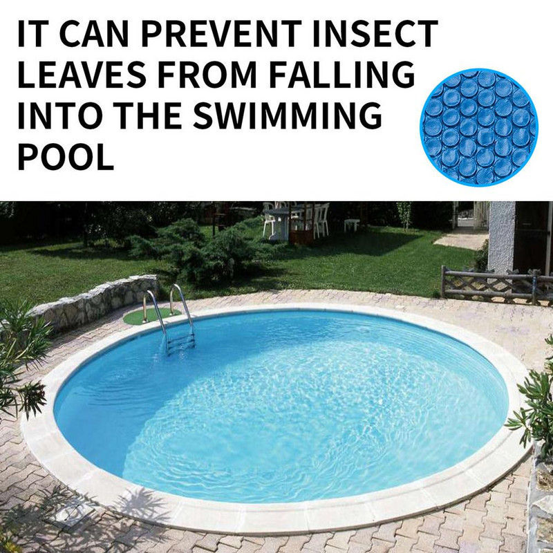 244/305 cm odolná plachta na okrúhly bazén, prachotesná plachta na ochranu tepla, vykurovacia izolácia, krycia fólia na bazén