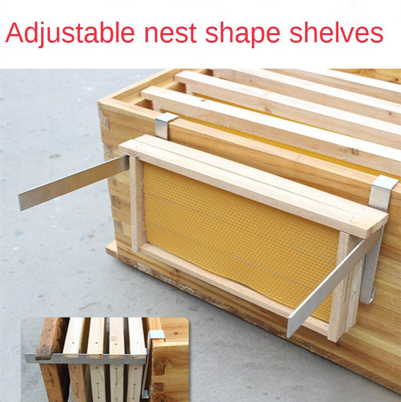 Včelársky držiak na rám úľa, stojan na bidlo, podporný držiak, stojan na včelí úľ, bočné montážne nástroje