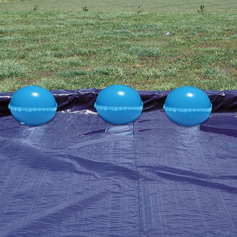 Prenosné bazény 4x4 stopy, nafukovacie vankúše, zimné, zabraňujú vyblednutiu, odolné PVC plávajúce štvorcové vírivky, multifunkčné