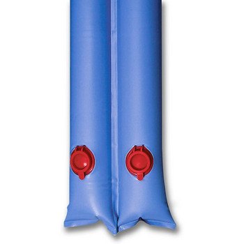 1 τμχ Μπλε διπλός σωλήνας νερού 4 ποδιών για χειμερινό κάλυμμα πισίνας Αξεσουάρ πισίνας για μαξιλάρια αέρα