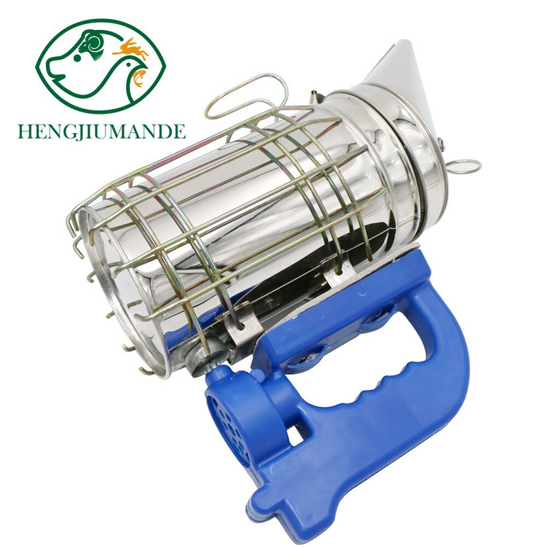 1 ks nerezová oceľová elektrická súprava na vysielanie dymu na včely elektrický včelársky nástroj včelársky nástroj udiareň včiel