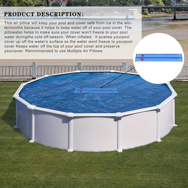 Dvojkomorové vodné trubice, dvojitá hadica, zimný kryt bazéna, odolný zimný vodný vak na kryty bazénov, antibakteriálny kryt bazéna