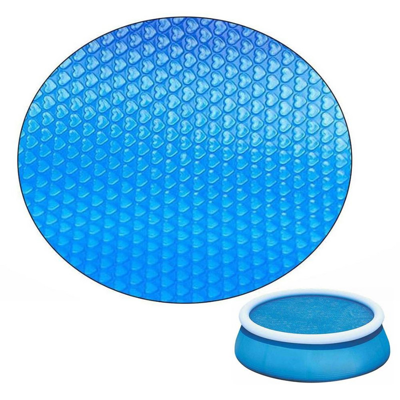 Solárny kryt bazéna Love Bubbles, izolačná fólia, opaľovací krém, UV ochrana, kryt proti prachu pre vonkajší bazén