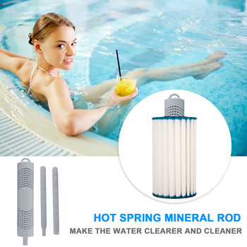 Spa In-Filter Mineral Sticks Hot Spring Hot Cartridge Sticks Clear Water Parts for Swimming Pond Fish Pond Cartridge Filter