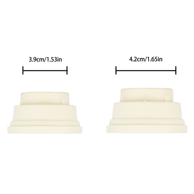 2 τεμάχια προφυλακτήρες σκάλας πισίνας Προστατευτικά καλύμματα σκάλας πάνω από το έδαφος Προστατευτικά καλύμματα ασφαλείας Λαστιχένιο πώμα αντικατάσταση προφυλακτήρα