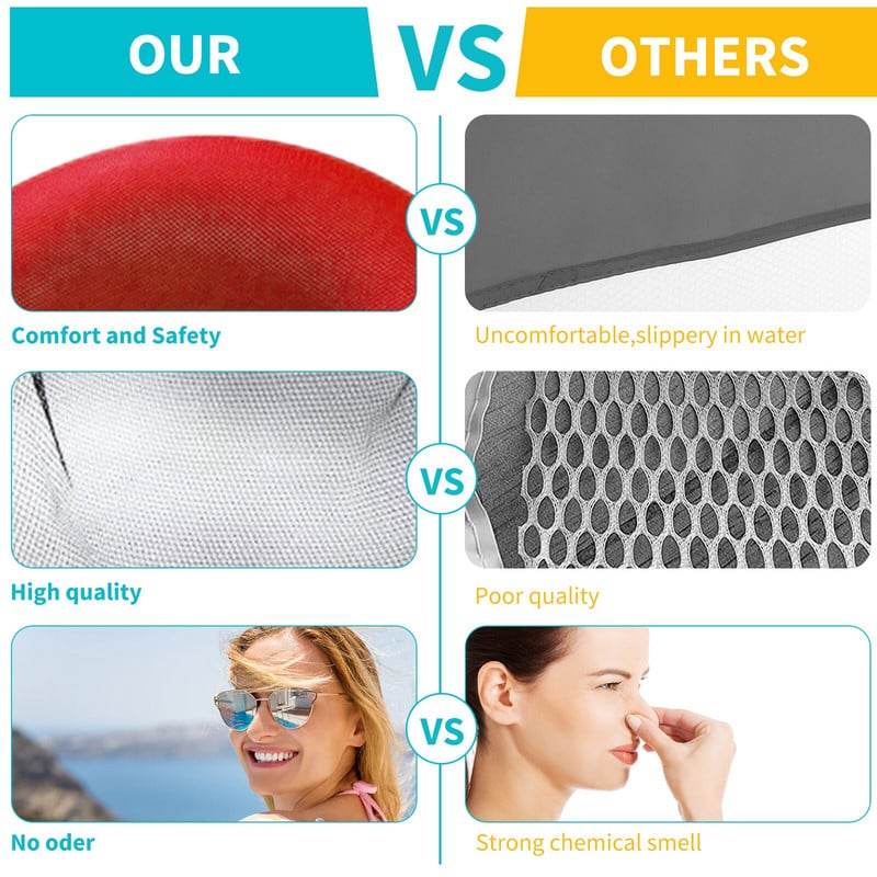 Viseća mreža za vodu u obliku RU, ljetni plutajući madrac za plivanje na bazenu, igračka za zabavu, krevet za plivanje, zračni madraci