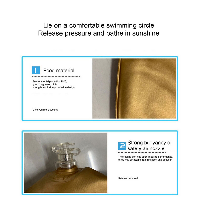 Inel de înot Goașă cu diamante Goașă cu diamante Piscină în siguranță Float Activitati de vară Petrecere Eco-Friendly Copii drăguți Cerc de înot pentru adulți