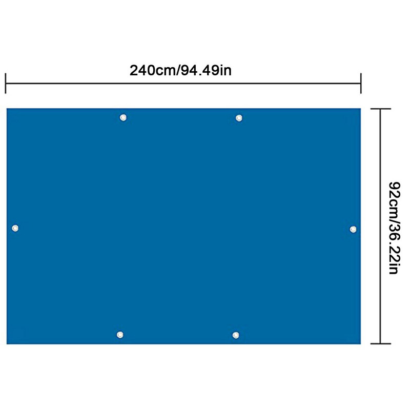 Tepelnoizolačná fólia pre bazény Tepelnoizolačná fólia pre bazény Solárne ohrievače bazénov pre zapustené bazény Rodinná záhrada Vodotesný kryt proti prachu