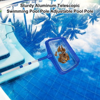 Πολυλειτουργική πισίνα Τηλεσκοπικός στύλος στιβαρός αλουμινίου ρυθμιζόμενος στύλος πισίνας για λίμνες ψαριών Μπανιέρες σπα Σιντριβάνια Εργαλείο