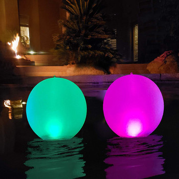 13 Χρώματα LED Light Ball Beach LED Light Up IP67 Αδιάβροχες Μπάλες Παιχνιδιών Πισίνας με Απομακρυσμένο Jumbo Μπάλες Παιχνιδιών Πισίνας για Νερό Πισίνας