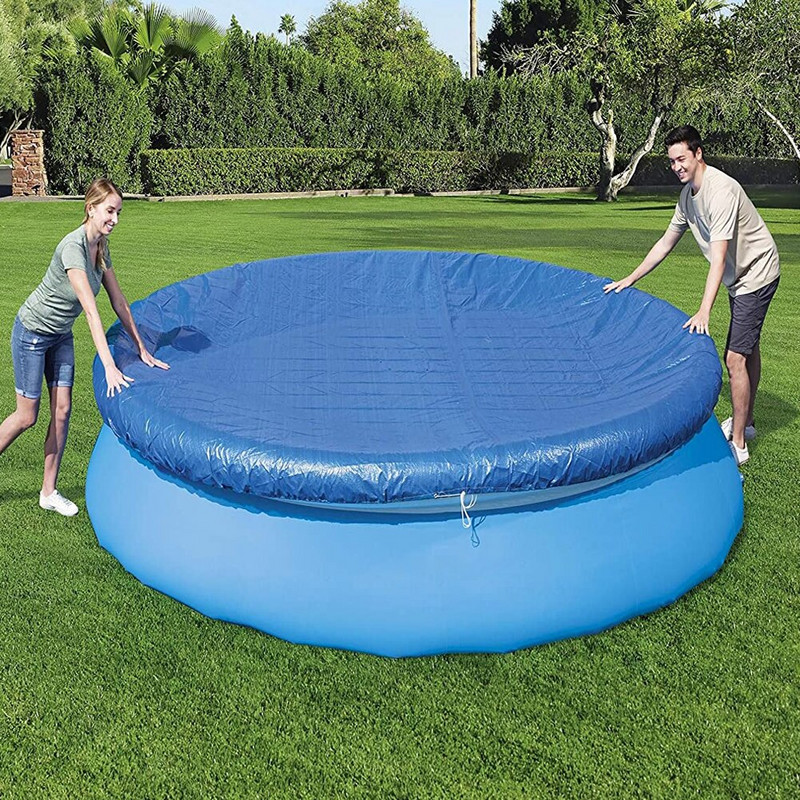 Kryt na okrúhly bazén 6/8/10/12 stôp. Solárny kryt pre nadzemné bazény. Prachotesný kryt pre rámové bazény. Nafukovacie bazény.