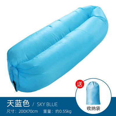 Vanjski lijeni kauč na napuhavanje luft madrac nap luft madrac sklopivi jednostruki prijenosni stolac za kampiranje bean bag outdoor