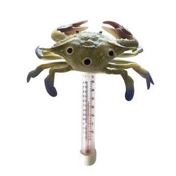 Θερμόμετρο πισίνας Αστείο επιπλέον θερμόμετρο χεριών/καβούρι/χταπόδι/βάτραχος