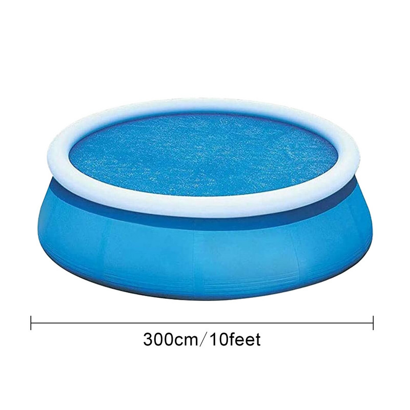 Okrúhla obdĺžniková krytka na bazén, vodotesná prachotesná podložka, príslušenstvo k bazénu pre bazén 240/300/360 cm