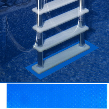 Χαλάκι σκάλας πισίνας 36x9 ιντσών Αντιολισθητικό λαστιχένιο μαξιλαράκι πισίνας Προστατευτικό στρώμα ασφαλείας σκάλα πισίνας για πισίνες Σκάλες