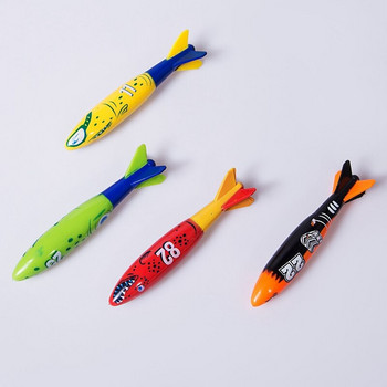 Δαχτυλίδια κατάδυσης για υποβρύχια πισίνα 8 τμχ, Σετ δώρου Torpedo Bandits Toys For Kids. Εκπαιδευτικά παιχνίδια κατάδυσης για μάθηση