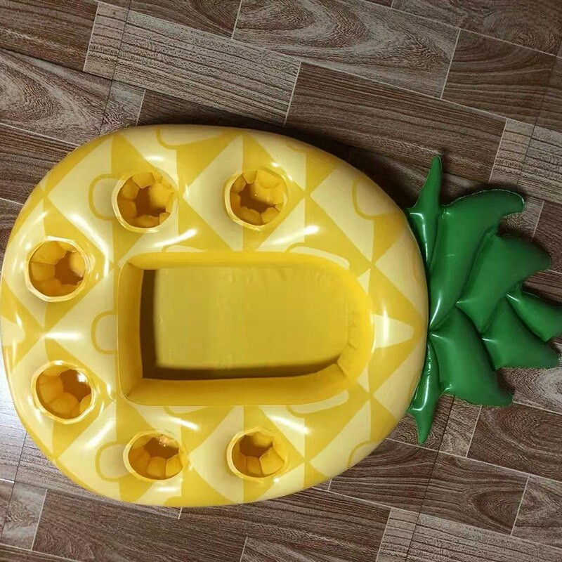 Pripučiama ananasų gėrimų plūdė, didelės talpos baseino aušintuvo gėrimų laikiklis plaukiojantis gėrimų salotų vaisių serviravimo baras