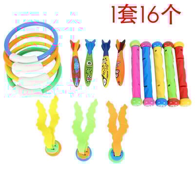 Potápačské hračky, podvodná hračka do bazéna, potápačské krúžky a palice, torpéda, vodná tráva, darček na potápačský tréning pre deti (P