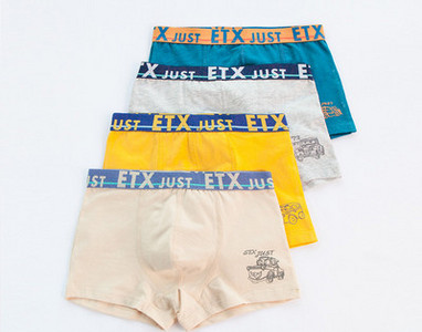 Vaikiškos boksinės kelnaitės su kitokiu raštu