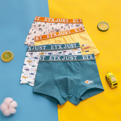 Vaikiškos boksinės kelnaitės su kitokiu raštu