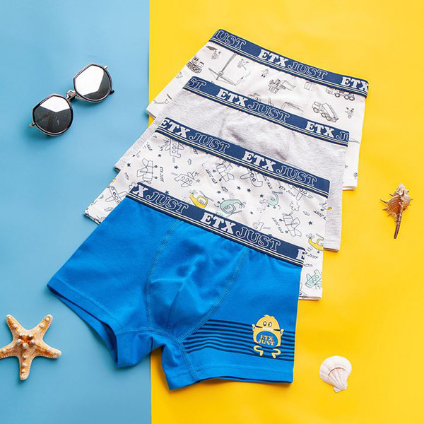 Vaikiškos boksinės kelnaitės su kitokiu raštu