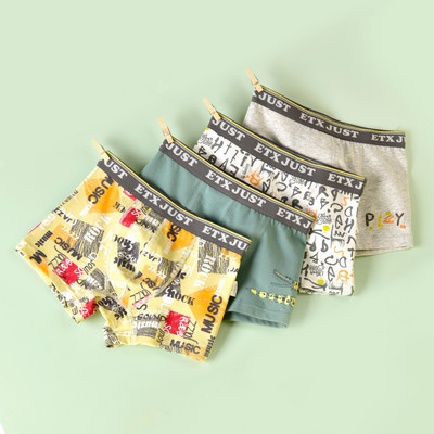 Vaikiški bokseriai berniukams su užrašu