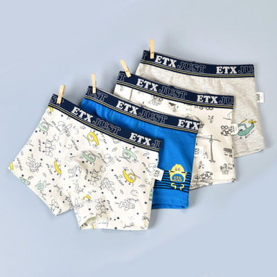 Vaikiški bokseriai berniukams su užrašu