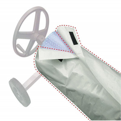 Kryt bazéna, solárna deka, ochranný kryt na navijak, vodotesný solárny kryt bazéna, chráni deku pred škodlivým UV žiarením slnka